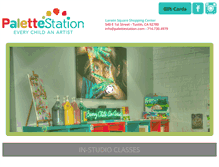 Tablet Screenshot of palettestation.com